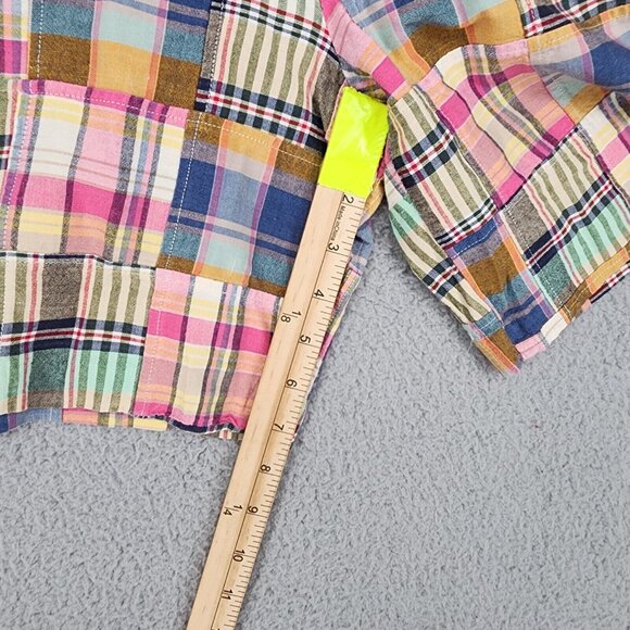 Bobby Jones Players Men's Patchwork Plaid Colorful Shorts Size 36 - Picture 5 of 15